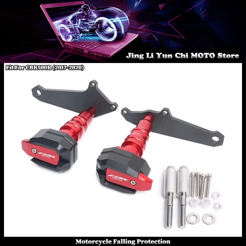 Motorcycle Falling Protection Frame Slider Fairing Guard Crash Pad Protector Fit For HONDA CBR 500R CBR500R 2017-2020 2019 2018
Motorcycle Falling Protection Frame Slider Fairing Guard Crash Pad Protector Fit For HONDA CBR 500R CBR500R 2017-2020 2019 2018