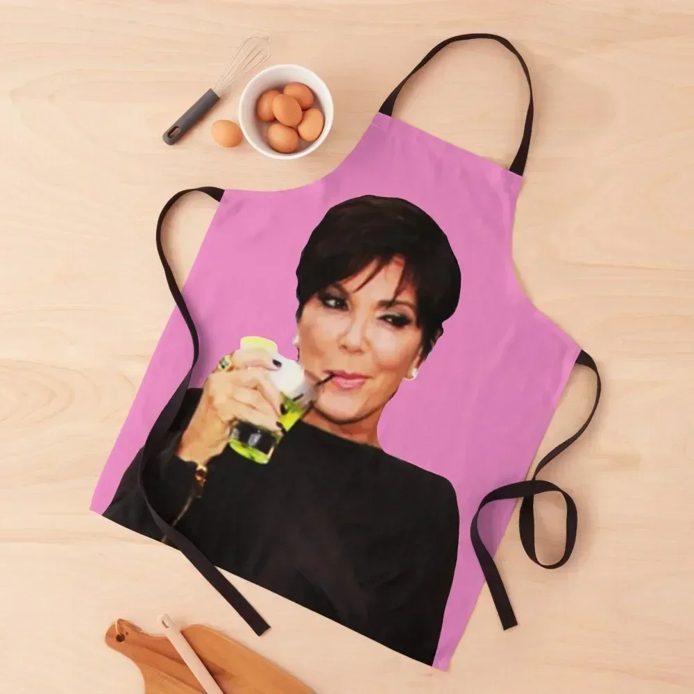 Kris Jenner Apron Home Cleaning Women's Kitchen bib Waterproof Kitchen Woman Apron 
Kris Jenner Apron Home Cleaning Women's Kitchen bib Waterproof Kitchen Woman Apron