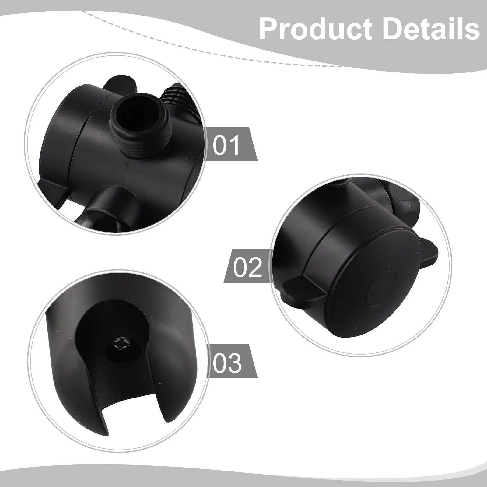Фиксированный соединитель для душевой лейки, 3-ходовой дивертор, универсальное решение для душа, простая установка своими силами, для стандартных душевых леек
Фиксированный соединитель для душевой лейки, 3-ходовой дивертор, универсальное решение для душа, простая установка своими силами, для стандартных душевых леек