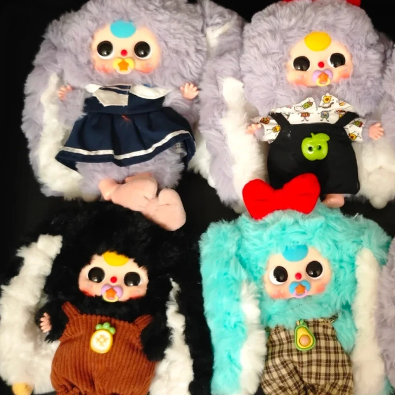 Genuine Baby Three Macaron Little Rabbit V2 Blind Box Cute Plush Doll Mystery Box Home Ornament Decoration As Girl Birthday Gift
Genuine Baby Three Macaron Little Rabbit V2 Blind Box Cute Plush Doll Mystery Box Home Ornament Decoration As Girl Birthday Gift
