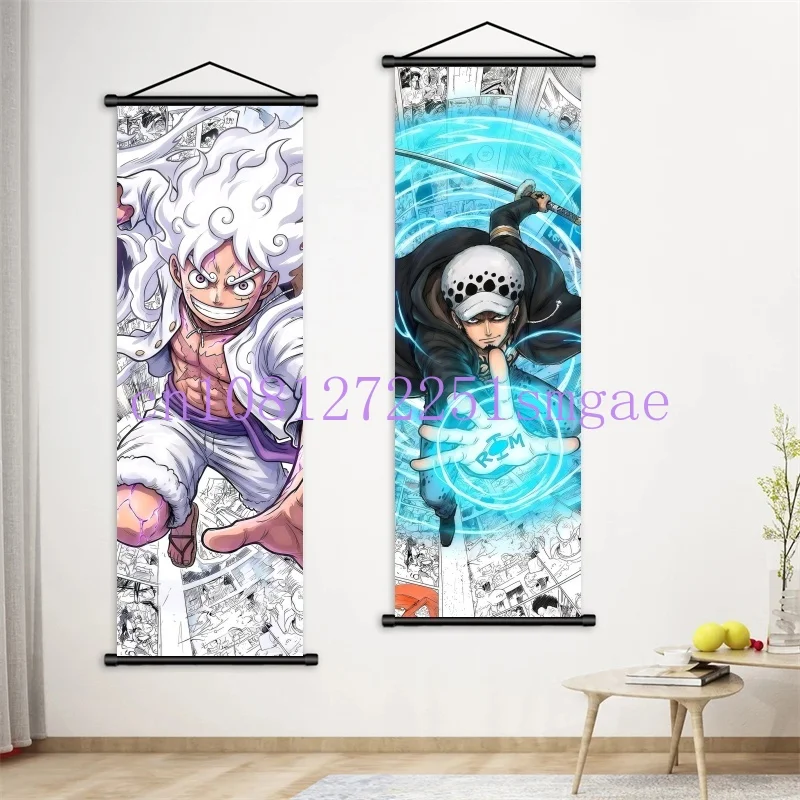 Japanese Hot Classic Anime One Piece Luffy Hanging Scrolls Painting Interior Home Decor Wall Art Poster Canvas Print HD Picture
Japanese Hot Classic Anime One Piece Luffy Hanging Scrolls Painting Interior Home Decor Wall Art Poster Canvas Print HD Picture