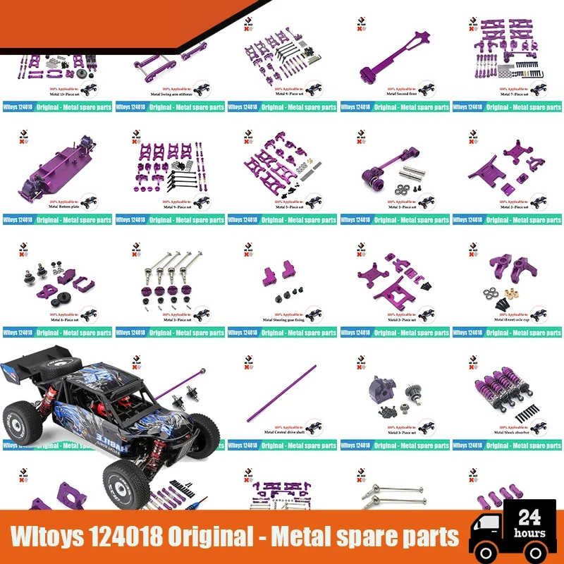 WLtoys 124016 124018 1/12 RC Car Original Spare Parts Brushless Motor Receiver ESC Swing Arm Differential Gearbox Tire Assembly
WLtoys 124016 124018 1/12 RC Car Original Spare Parts Brushless Motor Receiver ESC Swing Arm Differential Gearbox Tire Assembly