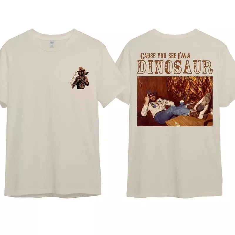 Hank Williams Jr Dinosaur Western T-Shirt - Trending Cotton Men Women High Quality Summer Fashion Hip Hop Rock Short Sleeve
Hank Williams Jr Dinosaur Western T-Shirt - Trending Cotton Men Women High Quality Summer Fashion Hip Hop Rock Short Sleeve