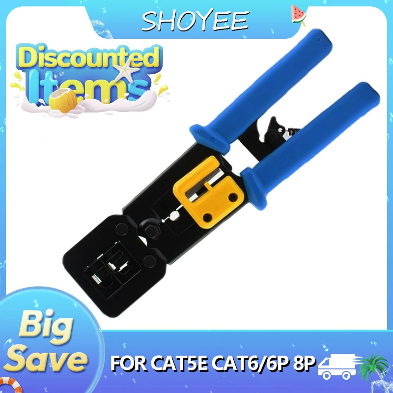 Проходной клей RJ45, щипцы, ручные сетевые инструменты, плоскогубцы Cat5 Cat6 8p8c, инструмент для зачистки кабеля, пресс-зажим, щипцы, многофункциональный зажим
Проходной клей RJ45, щипцы, ручные сетевые инструменты, плоскогубцы Cat5 Cat6 8p8c, инструмент для зачистки кабеля, пресс-зажим, щипцы, многофункциональный зажим