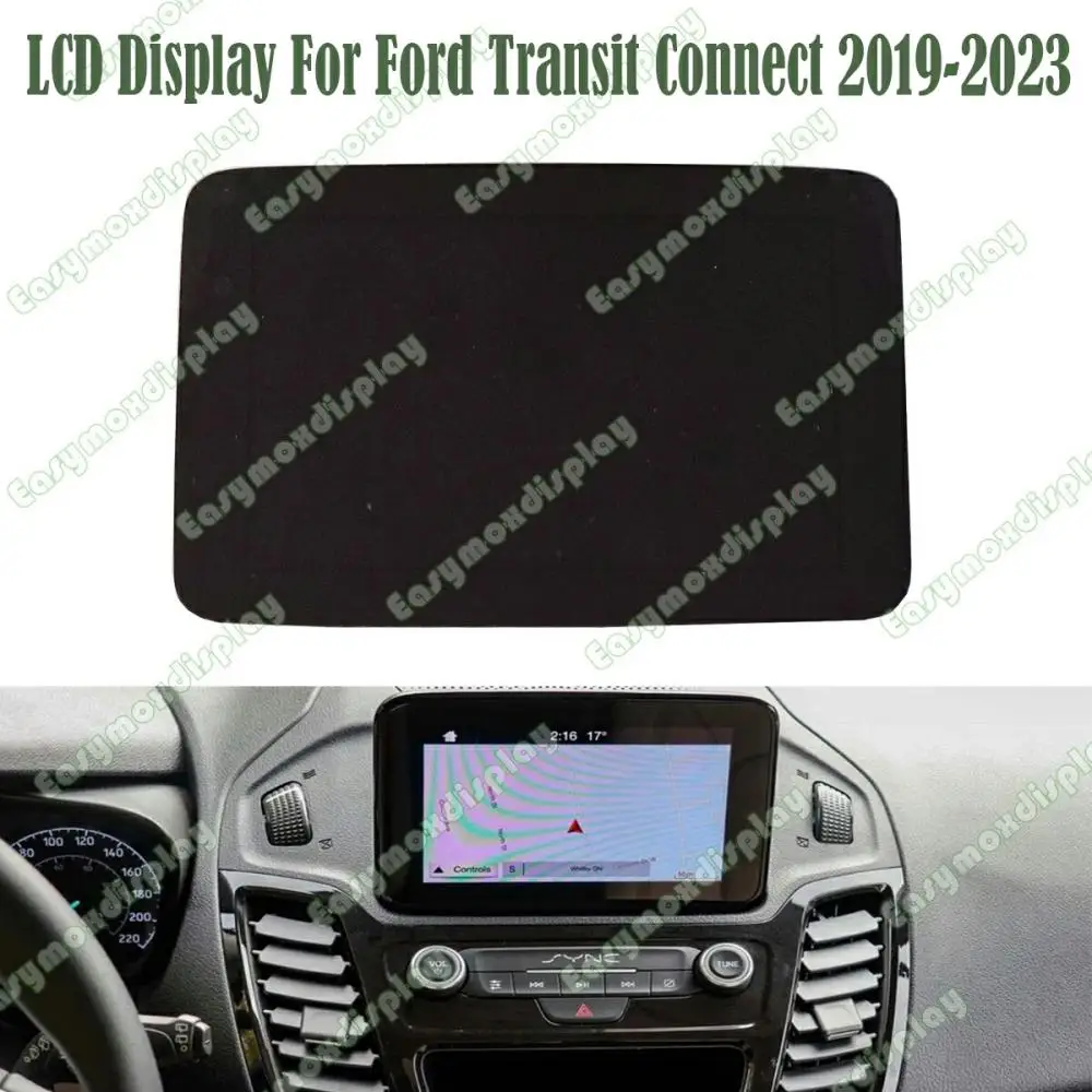 6.5inch Car LCD Display Screen For Ford Transit Connect 2019-2023 GPS Navigation Touch Screen Repairment Car Parts
6.5inch Car LCD Display Screen For Ford Transit Connect 2019-2023 GPS Navigation Touch Screen Repairment Car Parts