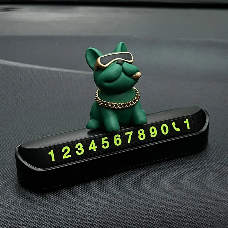 Cute Funny Bulldog Car Temporary Parking Number Plate - Dashboard Decor Auto Accessories Cute Gift Automobiles Voiture
Cute Funny Bulldog Car Temporary Parking Number Plate - Dashboard Decor Auto Accessories Cute Gift Automobiles Voiture
