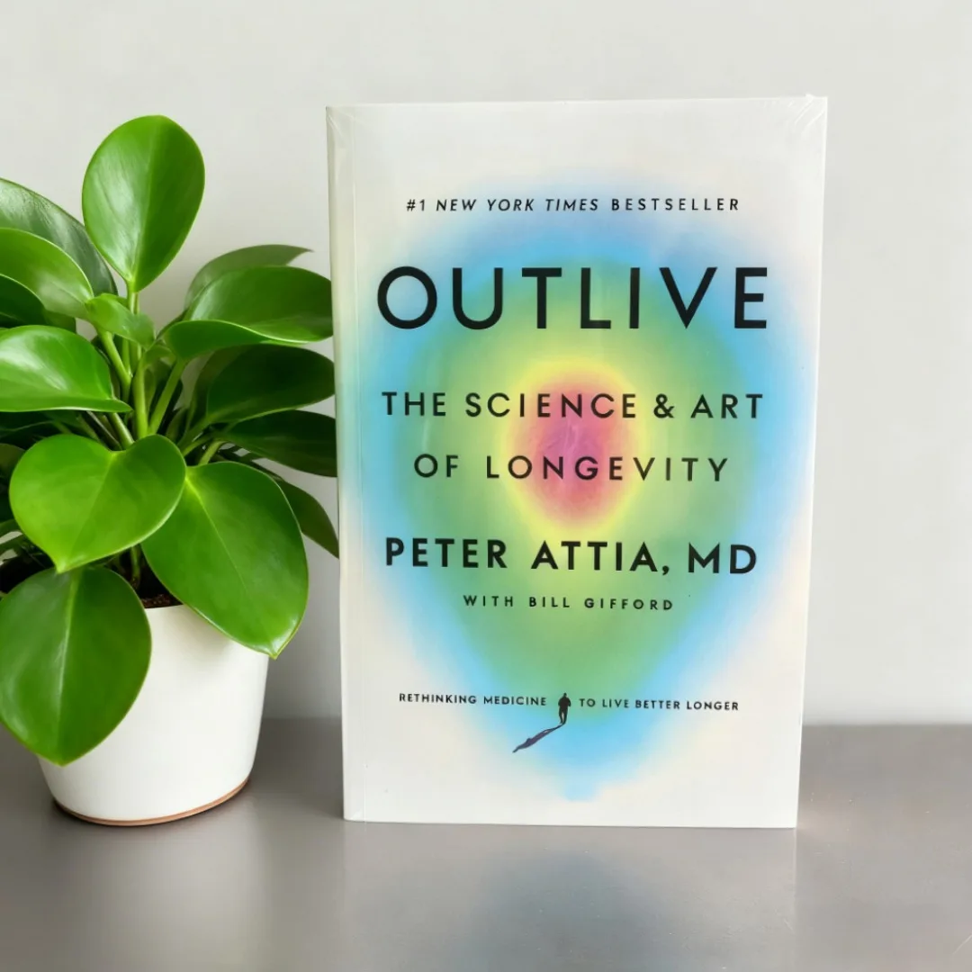 Outlive By Peter Attia The Science and Art of Longevity Paperback Book in English
Outlive By Peter Attia The Science and Art of Longevity Paperback Book in English
