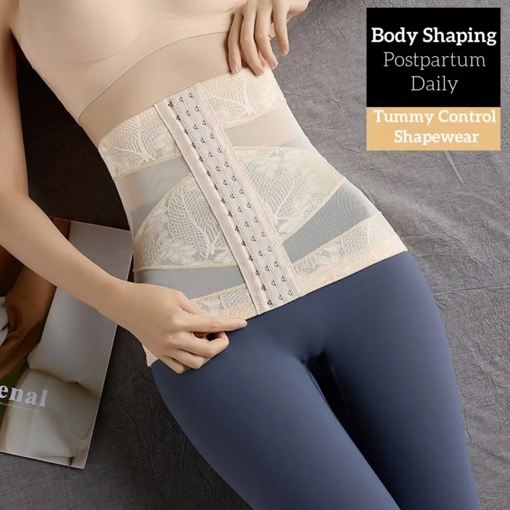 Postpartum Tummy Control Shapewear Lace Slimming Waist Trainer Belly Contracting Adjustable Corset Belt Shape Control
Postpartum Tummy Control Shapewear Lace Slimming Waist Trainer Belly Contracting Adjustable Corset Belt Shape Control
