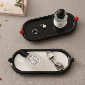 Ceramic Jewelry Tray Decorative Storage Plate For Keys Vanity Tabletop Display Dish Entryway Catchall Organizer For Home Decor
Ceramic Jewelry Tray Decorative Storage Plate For Keys Vanity Tabletop Display Dish Entryway Catchall Organizer For Home Decor