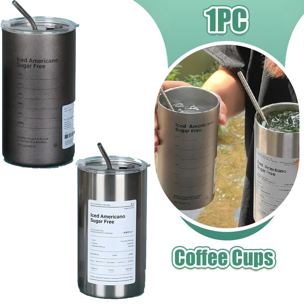 Stainless Steel Coffee Mug Coffee Mug Drinking Mug Easy to Carry Food Grade Material Office Household Dual Purpose Travel with
Stainless Steel Coffee Mug Coffee Mug Drinking Mug Easy to Carry Food Grade Material Office Household Dual Purpose Travel with