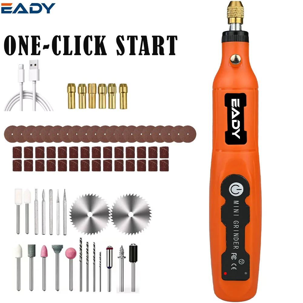 Cordless Mini Drill Handheld Rotary Tool One-Button Start Fine Engraving Polishing Cutting Ideal Gift for DIY Hobbyist
Cordless Mini Drill Handheld Rotary Tool One-Button Start Fine Engraving Polishing Cutting Ideal Gift for DIY Hobbyist