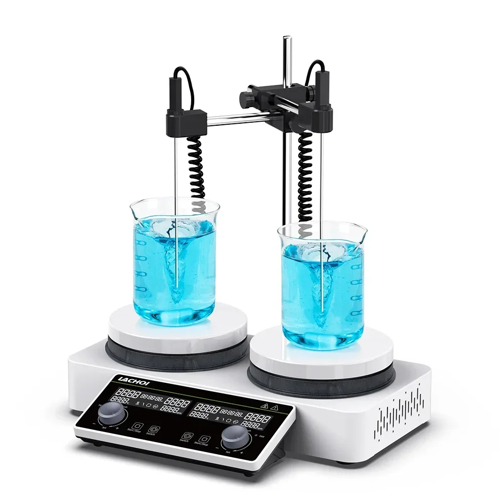 MSC Asynchronous Multi Positions Magnetic Stirrer High Waterproof Hot Plate 330 Degree 5L 1500rpm Magnetic Stirring with Heating
MSC Asynchronous Multi Positions Magnetic Stirrer High Waterproof Hot Plate 330 Degree 5L 1500rpm Magnetic Stirring with Heating