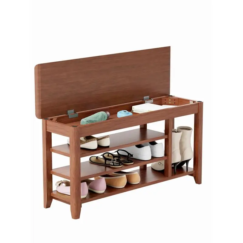 Solid Wood Shoe Rack, Entryway Bench, 550 lbs Load Capacity, Space for Boots, Hallway Storage Solution
Solid Wood Shoe Rack, Entryway Bench, 550 lbs Load Capacity, Space for Boots, Hallway Storage Solution