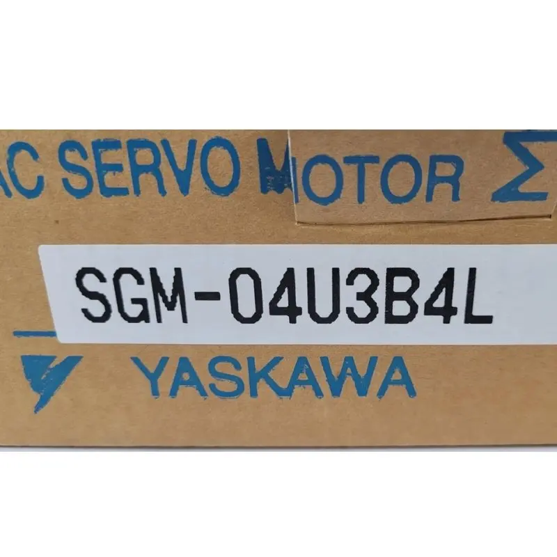 New Yaskawa SGM-04U3B4L Servo Motor 1 Year Warranty In Stock
New Yaskawa SGM-04U3B4L Servo Motor 1 Year Warranty In Stock