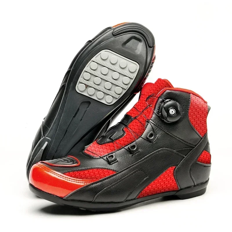 Black Motorcycle Shoes Men Off-road Adventure Motocross Low Boots Retro Riding Shoes Rubber Sole Waterproof Motorcyclist Shoes
Black Motorcycle Shoes Men Off-road Adventure Motocross Low Boots Retro Riding Shoes Rubber Sole Waterproof Motorcyclist Shoes