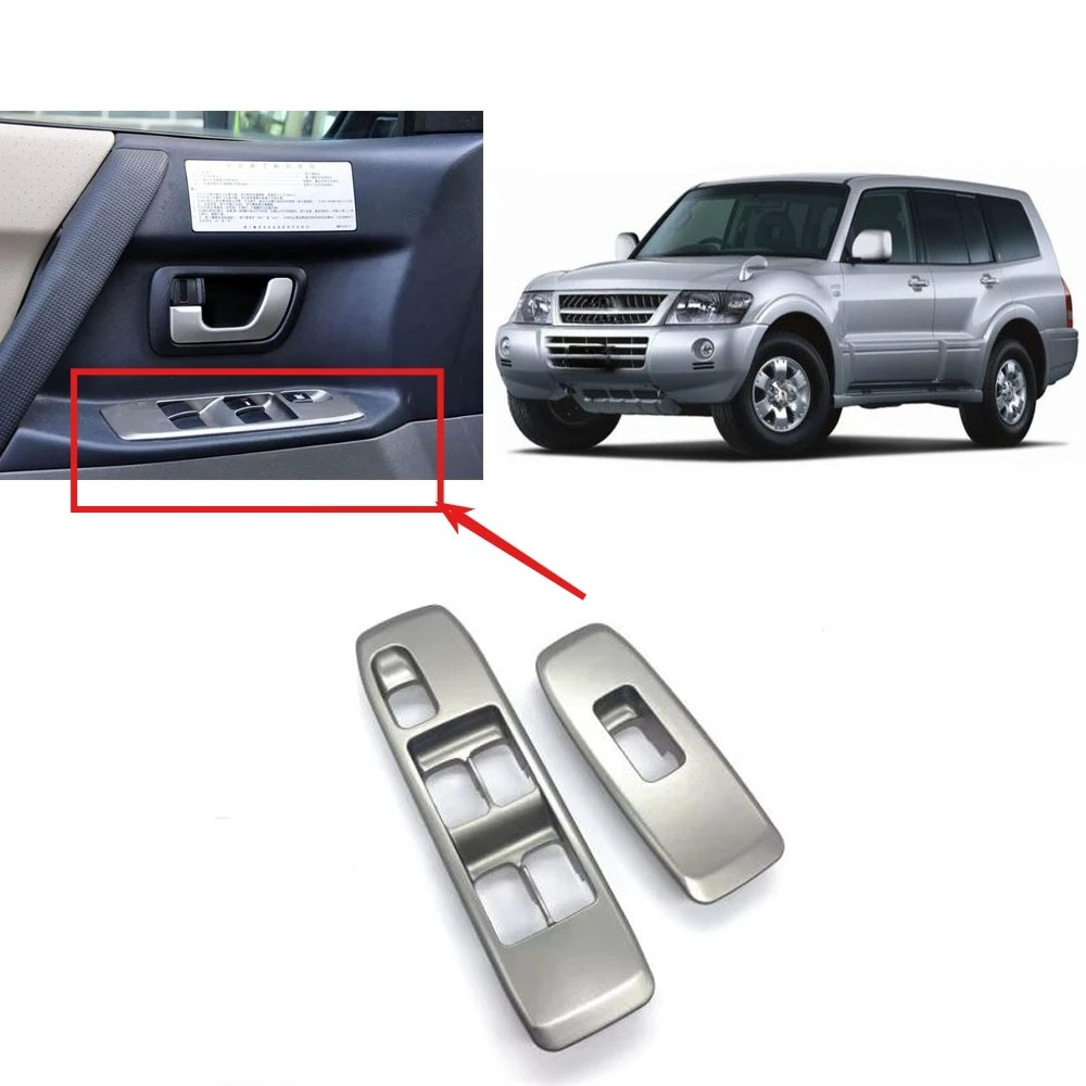 1 Piece Chrome Front or Rear Door Window Switch for Montero V77 Trim Panel 8619A040HA MR604166 for Pajero V73 2000-2006
1 Piece Chrome Front or Rear Door Window Switch for Montero V77 Trim Panel 8619A040HA MR604166 for Pajero V73 2000-2006