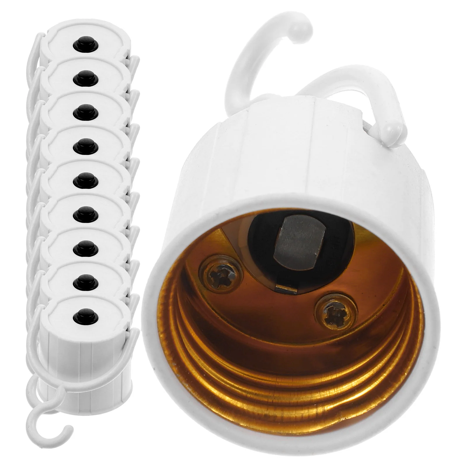 10 Pcs Outdoor Chargeable Rechargeable Light Bulbs Portable Socket Lamp Heads Emergency Sockets Holder with Hook
10 Pcs Outdoor Chargeable Rechargeable Light Bulbs Portable Socket Lamp Heads Emergency Sockets Holder with Hook