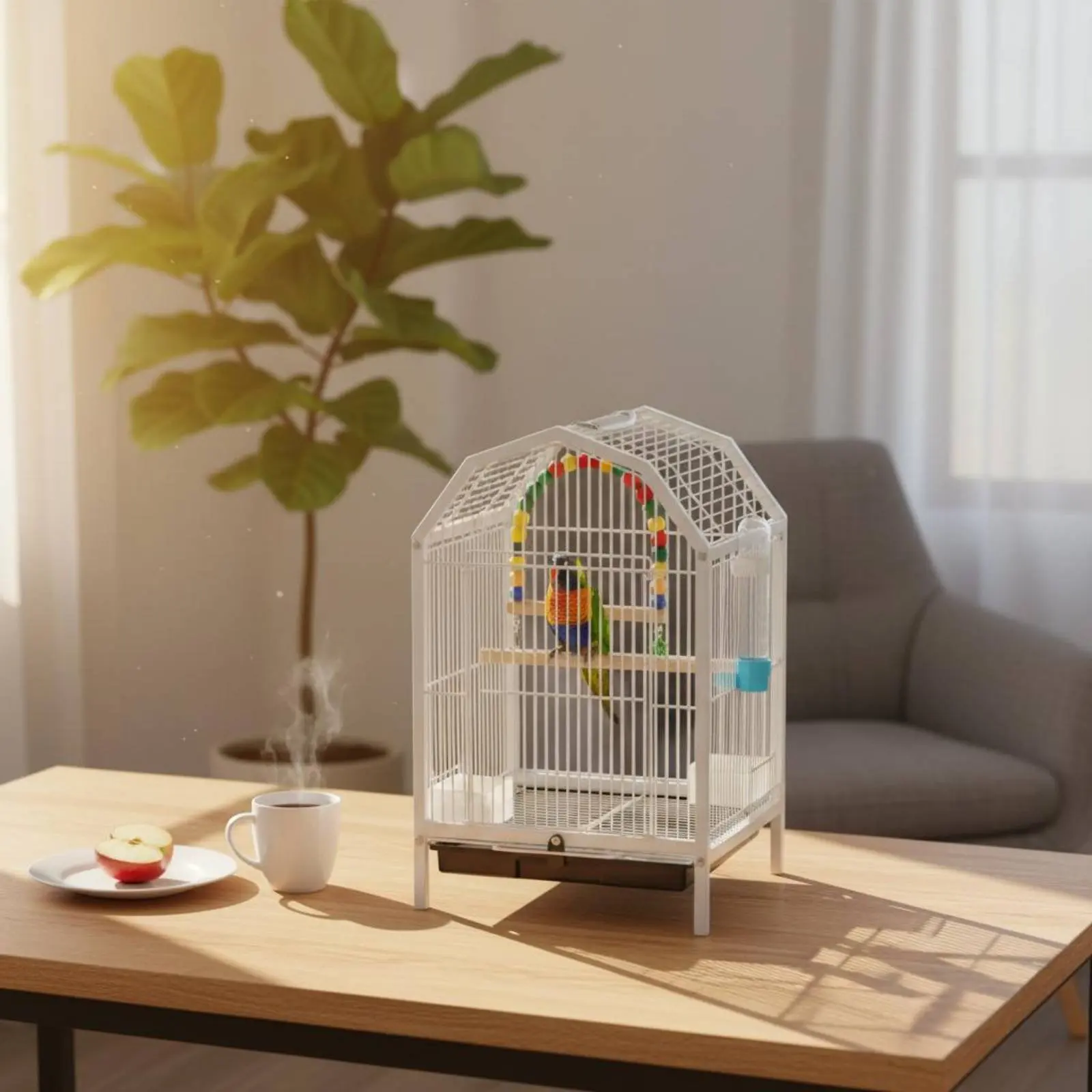 Portable Bird Travel Enclosure Play Perch Parrot Enclosure Pet Housing Hanging Hook Pet Enclosure Chew-resistantProof
Portable Bird Travel Enclosure Play Perch Parrot Enclosure Pet Housing Hanging Hook Pet Enclosure Chew-resistantProof
