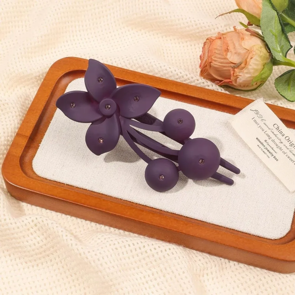 Fashion Non-Slip Frosted Flower Hair Clips Acrylic Matte Hair Ornament Hair Clamps Girls
Fashion Non-Slip Frosted Flower Hair Clips Acrylic Matte Hair Ornament Hair Clamps Girls