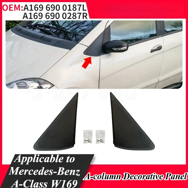 For Mercedes-Benz A-Class W169 2004-2012 A-Pillar Trim Cover Panel A1696900187L&R Interior Accessories Car Styling Upgrade Parts
For Mercedes-Benz A-Class W169 2004-2012 A-Pillar Trim Cover Panel A1696900187L&R Interior Accessories Car Styling Upgrade Parts