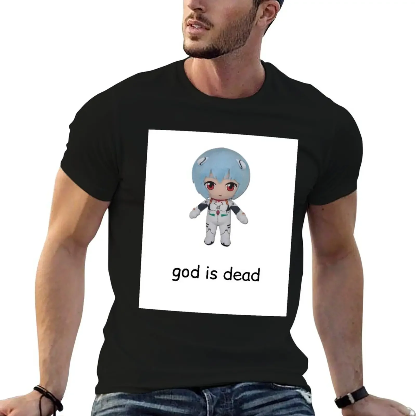 rei ayanami plush god is dead T-Shirt croswit shirt man Anime t-shirt Men's t-shirts
rei ayanami plush god is dead T-Shirt croswit shirt man Anime t-shirt Men's t-shirts