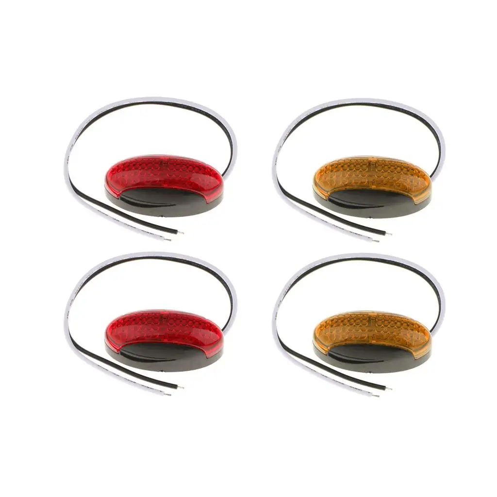 Multi-voltage LED Truck Side Marker Turn Lamp Set Waterproof Tail Warning Lights for
Multi-voltage LED Truck Side Marker Turn Lamp Set Waterproof Tail Warning Lights for