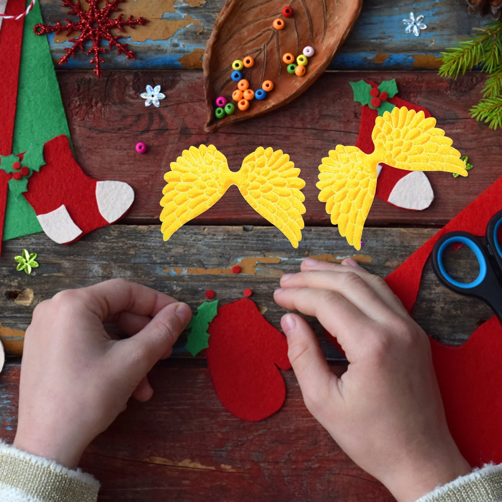 12Pcs Mini Fairy Wing DIY Decorative Props for Clothing Accessories Headdress Crafts and Party Mini Fairy Wing DIY
12Pcs Mini Fairy Wing DIY Decorative Props for Clothing Accessories Headdress Crafts and Party Mini Fairy Wing DIY