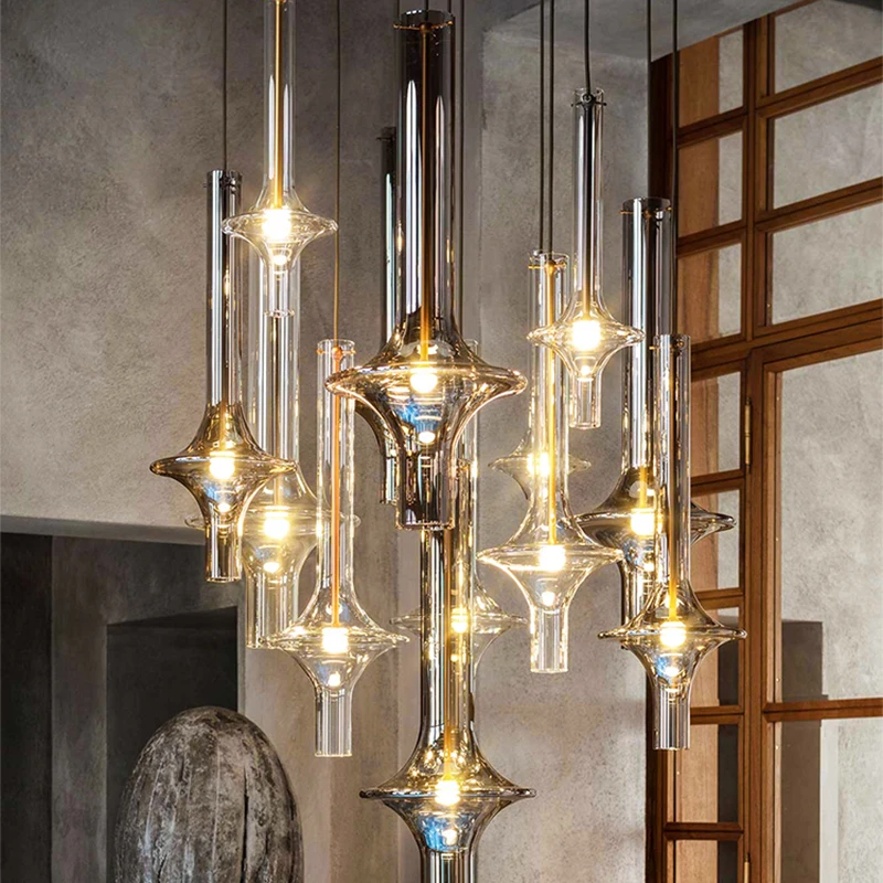 Скандинавский постмодернистский подвесной светильник со стеклянной трубкой, роскошная подвесная светодиодная лампа для гостиной, столовой, кухни, спальни, лофта, люстра, декор
Скандинавский постмодернистский подвесной светильник со стеклянной трубкой, роскошная подвесная светодиодная лампа для гостиной, столовой, кухни, спальни, лофта, люстра, декор