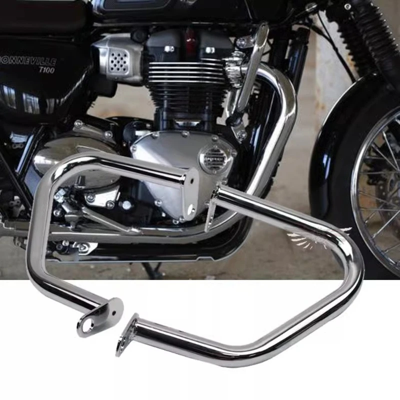 Motorcycle guard bar Triumph Street Twin Bobber T100 T120 engine anti-fall bumper 
Motorcycle guard bar Triumph Street Twin Bobber T100 T120 engine anti-fall bumper
