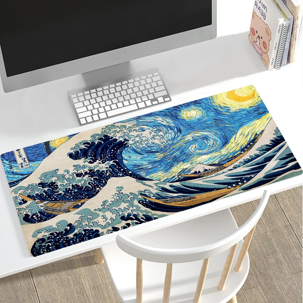 Коврик для мыши Great Wave Off Art, нескользящий коврик для мыши, игровые аксессуары, размер XXL
Коврик для мыши Great Wave Off Art, нескользящий коврик для мыши, игровые аксессуары, размер XXL