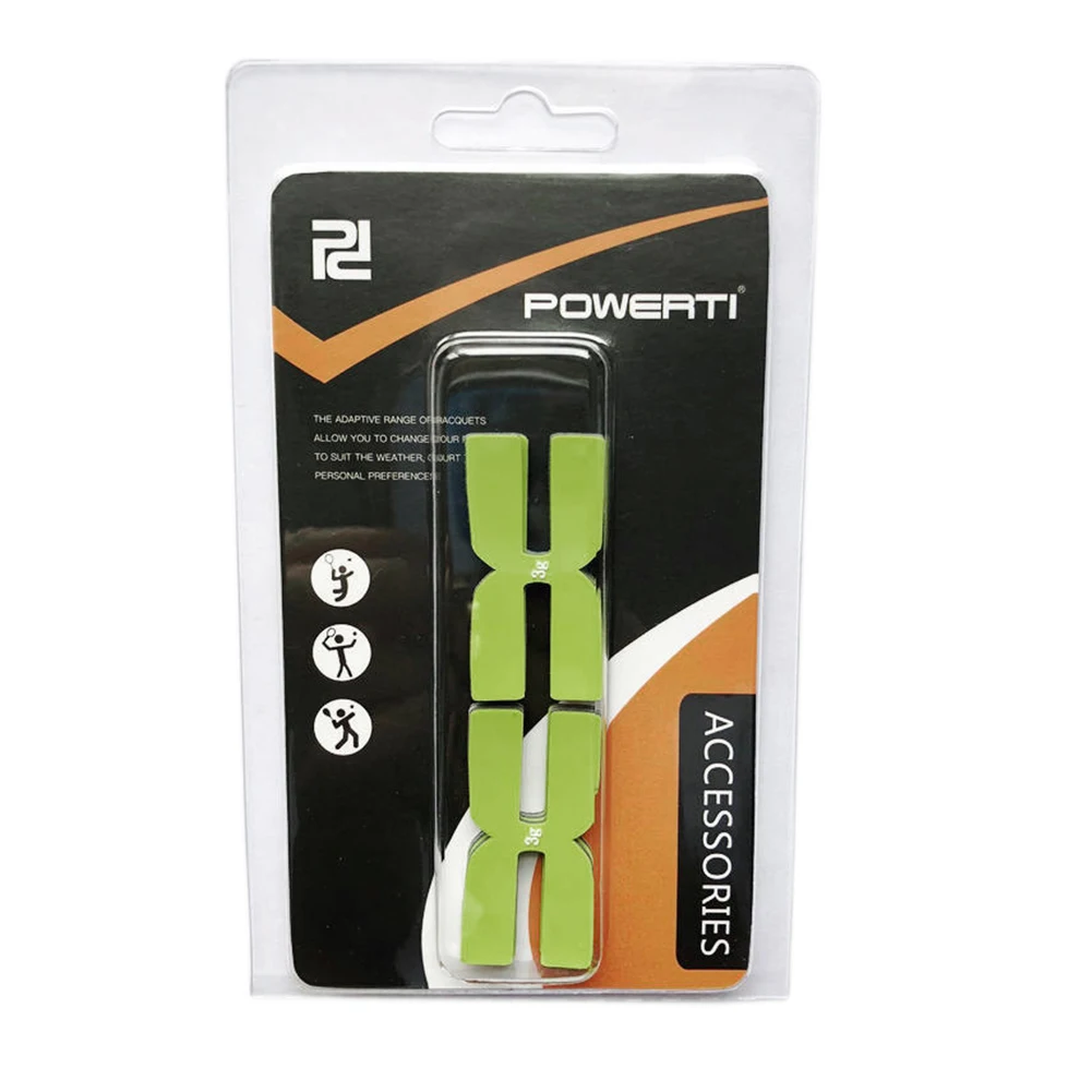 6Pcs 3g Tennis Racket Weight Balance Strips Silicone Badminton Racquet Tapes H-Shaped for Tennis Training Accessories
6Pcs 3g Tennis Racket Weight Balance Strips Silicone Badminton Racquet Tapes H-Shaped for Tennis Training Accessories