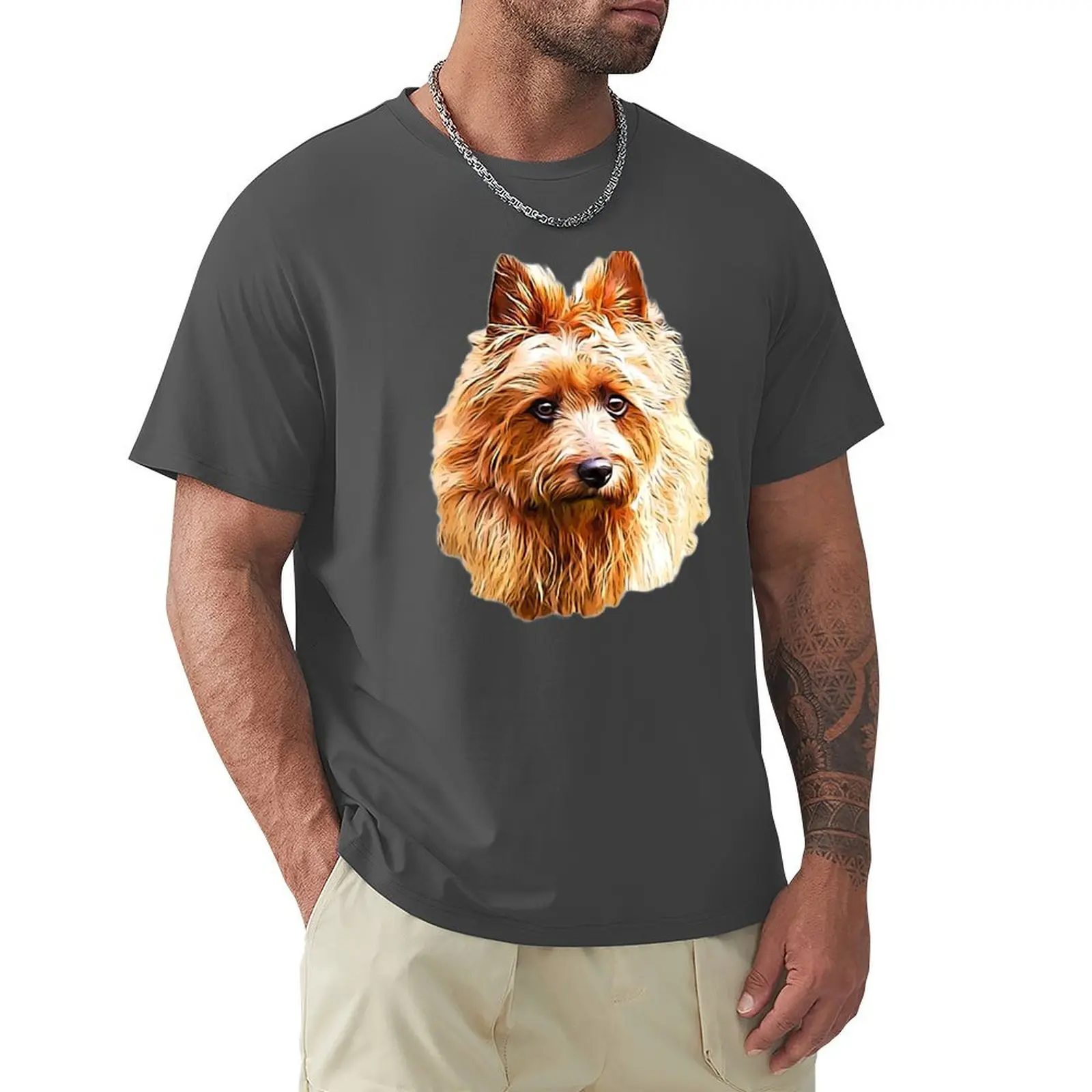 Австралийская Красная футболка Terrier, простая аниме одежда, индивидуальный дизайн, ваша личная мужская одежда
Австралийская Красная футболка Terrier, простая аниме одежда, индивидуальный дизайн, ваша личная мужская одежда