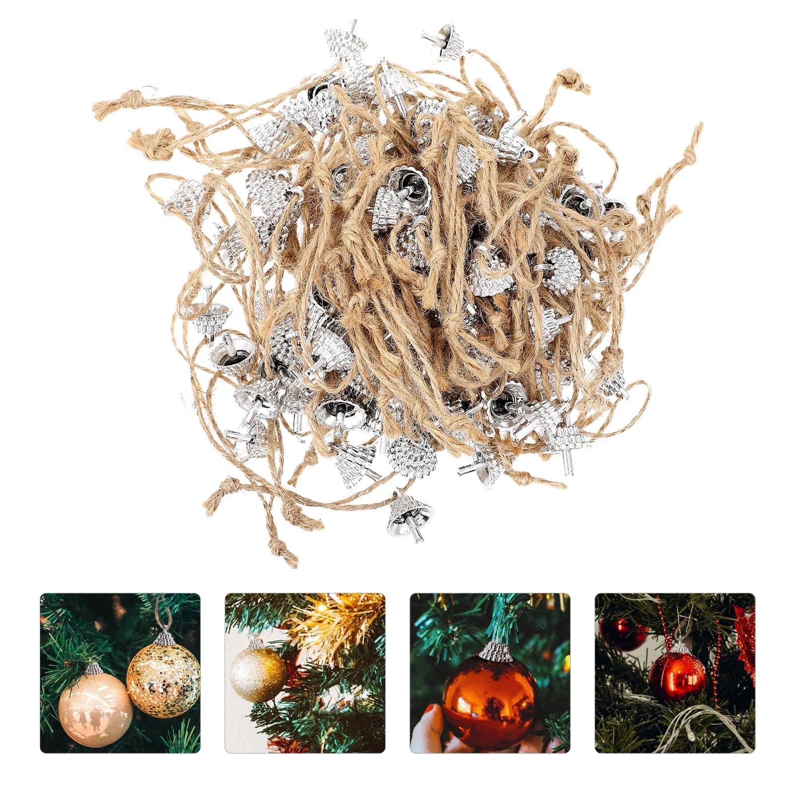 100pcs Foam Ball Caps Creative Balls Accessory For Diy Hanging Ball Christmas Tree Decor Party Festival Decoration Supply
100pcs Foam Ball Caps Creative Balls Accessory For Diy Hanging Ball Christmas Tree Decor Party Festival Decoration Supply