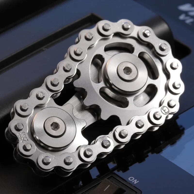 Fidget Gyro Edc Gold Gear Chain Color Chain Teeth Precision Adult Office Leisure Entertainment Decompression Toy Desk Toy
Fidget Gyro Edc Gold Gear Chain Color Chain Teeth Precision Adult Office Leisure Entertainment Decompression Toy Desk Toy
