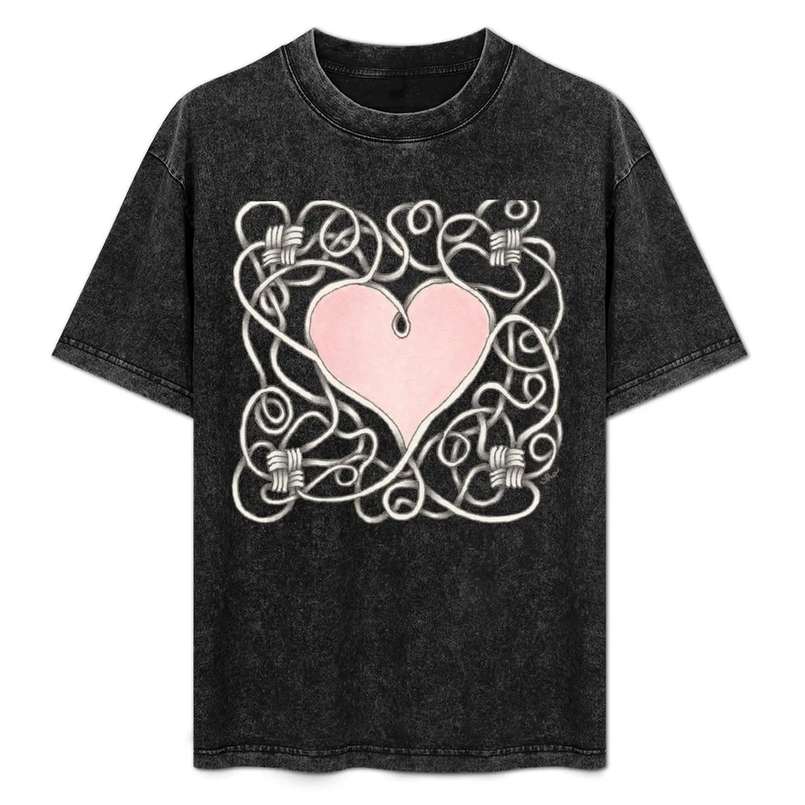 Heart Tied Up in Knots T-Shirt summer clothes blue archive sports fans tee shirts for men
Heart Tied Up in Knots T-Shirt summer clothes blue archive sports fans tee shirts for men