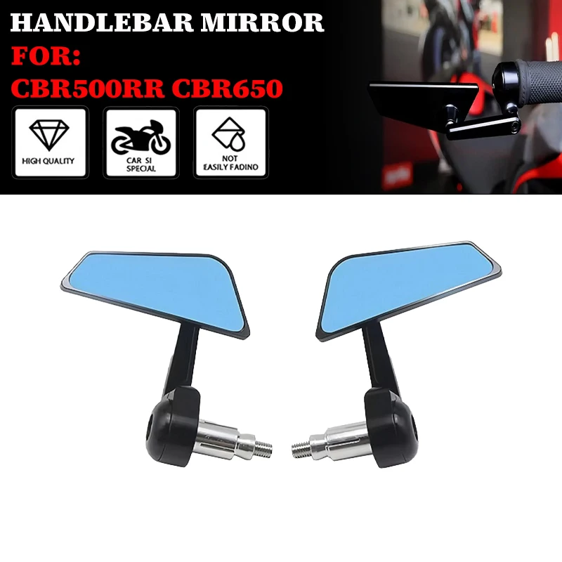 2025 New Motorcycle Aluminum Handle Bar End Mirrors For Honda CBR500R CBR600RR CBR650R E-Clutch 19-24 Handlebar Rearview Mirror
2025 New Motorcycle Aluminum Handle Bar End Mirrors For Honda CBR500R CBR600RR CBR650R E-Clutch 19-24 Handlebar Rearview Mirror