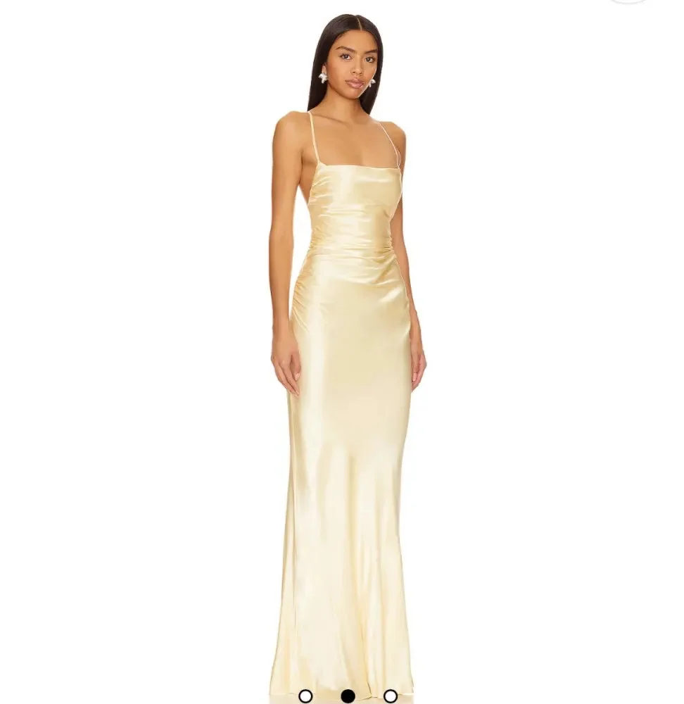 Bafftafe Mermaid Silk Satin Prom Dresses Floor Length Sexy Backless Evening Gowns Customized Wedding Party Bridesmaid Gowns 2025
Bafftafe Mermaid Silk Satin Prom Dresses Floor Length Sexy Backless Evening Gowns Customized Wedding Party Bridesmaid Gowns 2025
