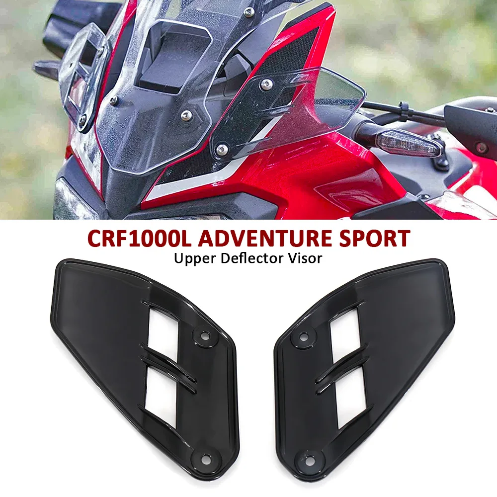 New Upper Deflector Visor Kit For HONDA CRF 1000L Africa Twin Adventure Sports Motorcycle Side Deflector crf 1000l Adv 2018 -
New Upper Deflector Visor Kit For HONDA CRF 1000L Africa Twin Adventure Sports Motorcycle Side Deflector crf 1000l Adv 2018 -
