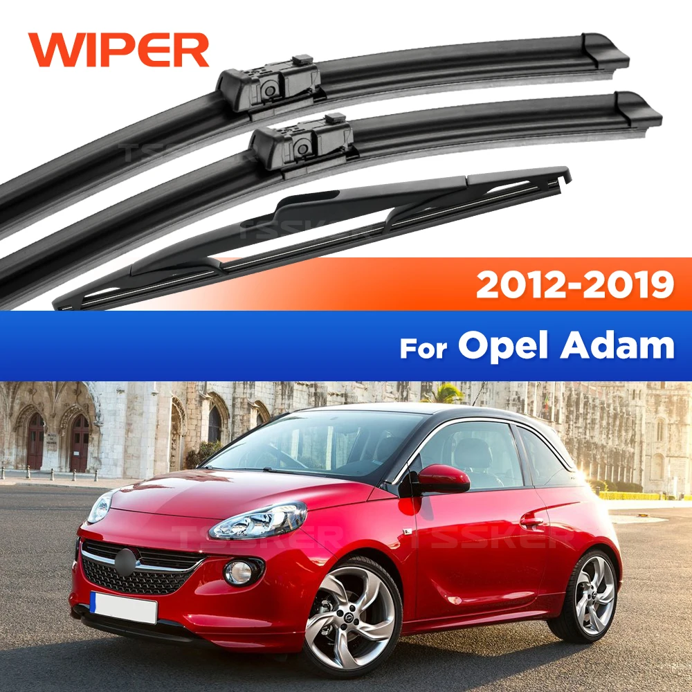 For Opel Adam 2012-2019 2013 2014 2015 2016 2017 Wiper Front&Rear Wiper Blades Windshield Windscreen Window Brushes 26"+16"+14"
For Opel Adam 2012-2019 2013 2014 2015 2016 2017 Wiper Front&Rear Wiper Blades Windshield Windscreen Window Brushes 26"+16"+14"