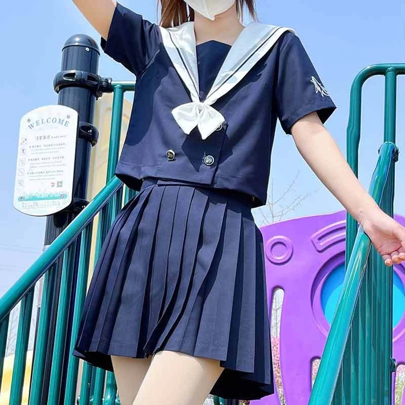 Deep Blue We Jk orm School orm Class orm Set College Sle orm Jk Sailor Suit Soft Girl Fem Model
Deep Blue We Jk orm School orm Class orm Set College Sle orm Jk Sailor Suit Soft Girl Fem Model