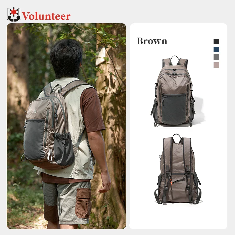 Volunteer Hiking Backpack for Men Travel Camping Climbing Waterproof Lightweight Backpack Outdoor Mountaineering Daypack 1857-02
Volunteer Hiking Backpack for Men Travel Camping Climbing Waterproof Lightweight Backpack Outdoor Mountaineering Daypack 1857-02