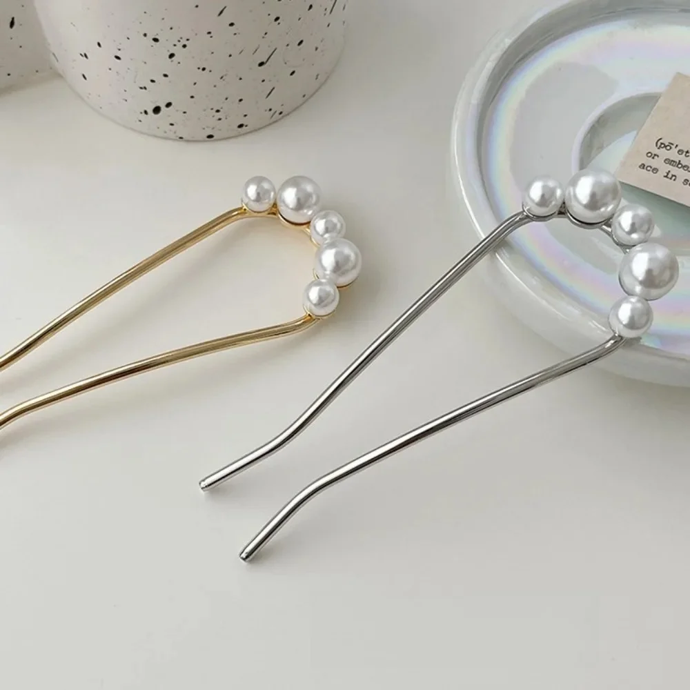 Metal Vintage U Shape Hairpin Pearls Hair Sticks Long Hair Bun Fixed Hairs Clip Wedding Womens Sweet Hair Accessories Hairpin
Metal Vintage U Shape Hairpin Pearls Hair Sticks Long Hair Bun Fixed Hairs Clip Wedding Womens Sweet Hair Accessories Hairpin