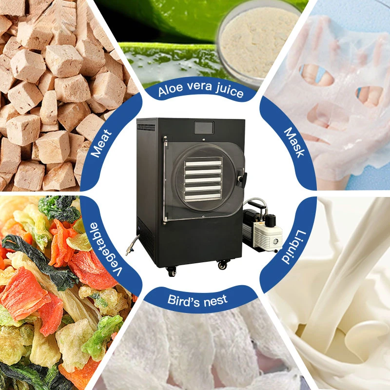 Small Mini Space Saving 470x630x810Mm Easy To Operate Vacuum Lyophilizer Freeze Dryer Machine For Food Fruit Drying At Home
Small Mini Space Saving 470x630x810Mm Easy To Operate Vacuum Lyophilizer Freeze Dryer Machine For Food Fruit Drying At Home