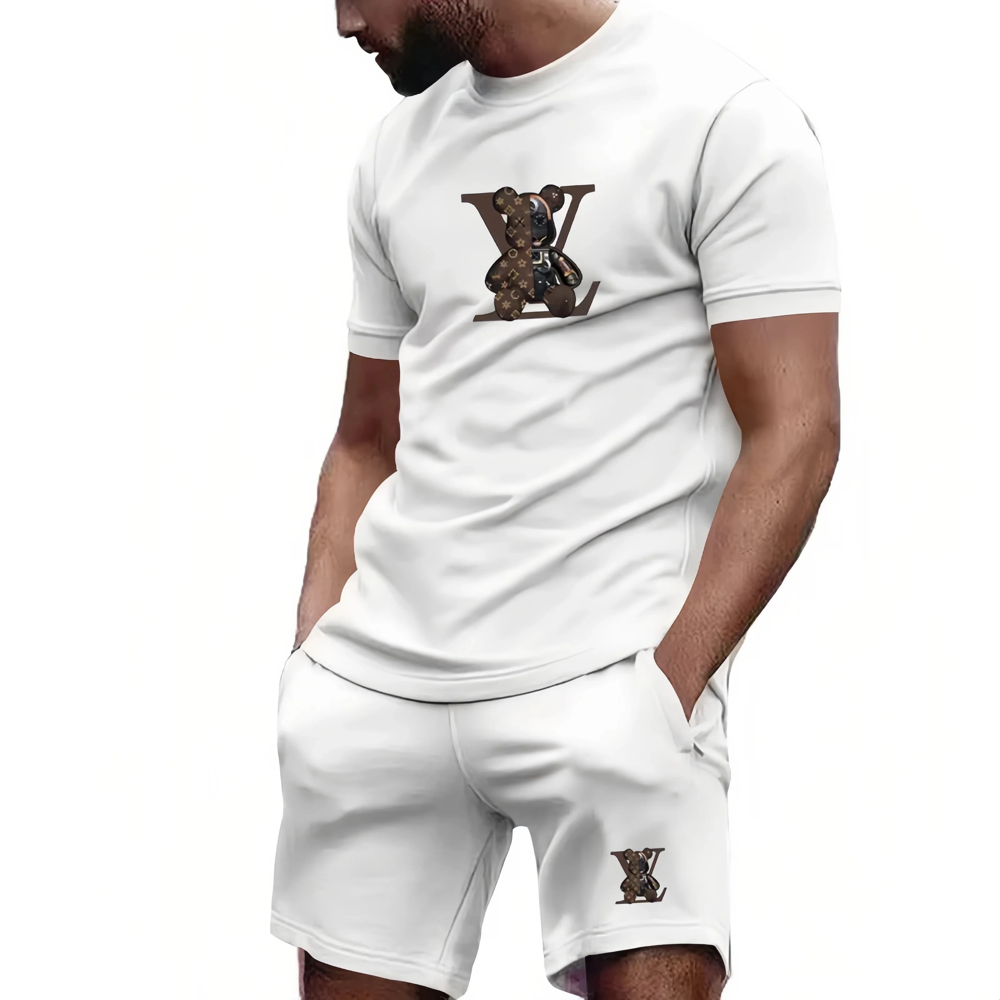 Summer Men's Quick-Dry Sports T-Shirt Printed Short Sleeve Shirt Active Wear Top Multi-Size & Color Options for Gym T-Shirts Set
Summer Men's Quick-Dry Sports T-Shirt Printed Short Sleeve Shirt Active Wear Top Multi-Size & Color Options for Gym T-Shirts Set