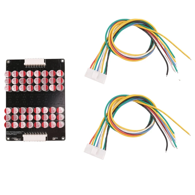 16S 5A Balance Li- Lifepo4 Lto Active Lithium Battery Equalizer Balancer Plate Capacitor 48V 60V 16S
16S 5A Balance Li- Lifepo4 Lto Active Lithium Battery Equalizer Balancer Plate Capacitor 48V 60V 16S
