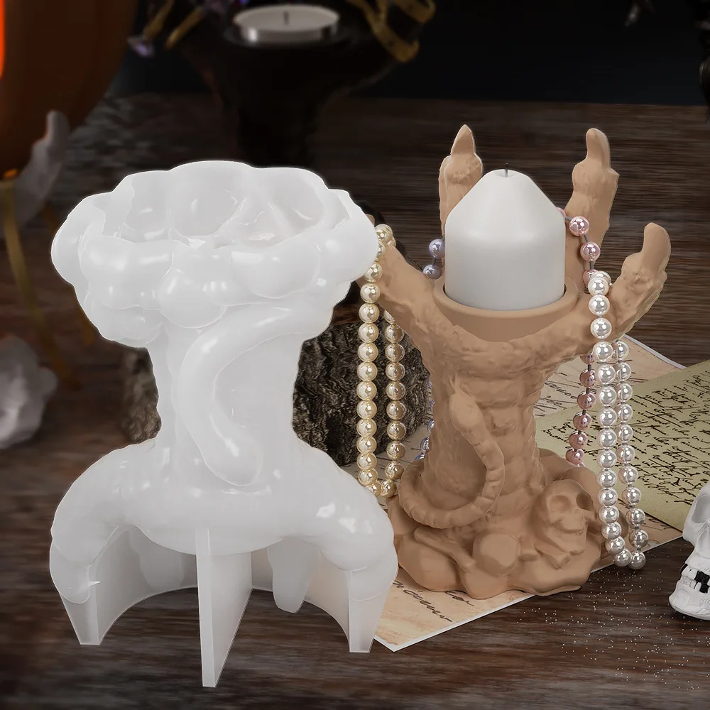 Dragon Claw Mold Silicone Resin Mold for DIY Halloween Candle Holder Wax Plaster Polymer Clay DIY Jewelry Storage Holding Mold
Dragon Claw Mold Silicone Resin Mold for DIY Halloween Candle Holder Wax Plaster Polymer Clay DIY Jewelry Storage Holding Mold