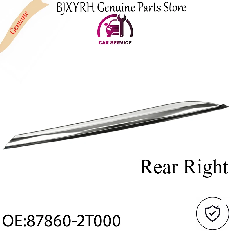 878602T000 Rear Right Quarter Panel Chrome Molding for Kia Optima 2011-2015 OEM 878602T000
878602T000 Rear Right Quarter Panel Chrome Molding for Kia Optima 2011-2015 OEM 878602T000