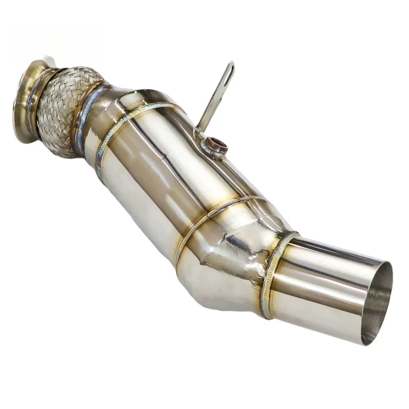 High quality Catless Exhaust Downpipe For BWM 535/640/740/5GT/X5/X6/N55 2011-2017 Stainless Steel Exhaust System
High quality Catless Exhaust Downpipe For BWM 535/640/740/5GT/X5/X6/N55 2011-2017 Stainless Steel Exhaust System