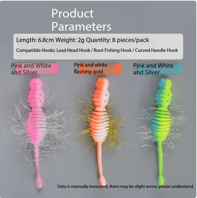 New Paddle Tail Worm Soft Lure Artificial Bait For Freshwater Pond Fishing Bass Perch Angling Tackle
New Paddle Tail Worm Soft Lure Artificial Bait For Freshwater Pond Fishing Bass Perch Angling Tackle