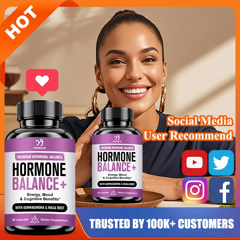 Многофункциональные капсулы для баланса гормонов, с L-тирозином, витамин B6, поддержка PCOS, здоровье щитовидной железы, регулирует цикл, легко создавать
Многофункциональные капсулы для баланса гормонов, с L-тирозином, витамин B6, поддержка PCOS, здоровье щитовидной железы, регулирует цикл, легко создавать